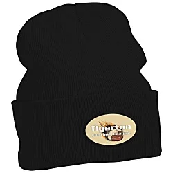 Big Cuff Knit Cap - Full Color Patch
