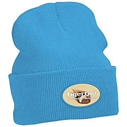 Big Cuff Knit Cap - Full Color Patch