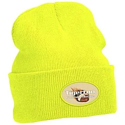 Big Cuff Knit Cap - Full Color Patch