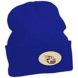 Big Cuff Knit Cap - Full Color Patch