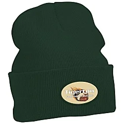 Big Cuff Knit Cap - Full Color Patch
