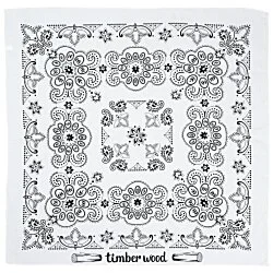 Texas Paisley Bandana - 27" x 27"