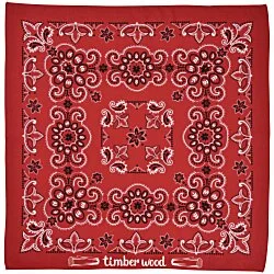 Texas Paisley Bandana - 27" x 27"