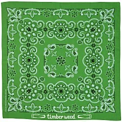 Texas Paisley Bandana - 27" x 27"