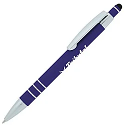 Dublin Soft Touch Stylus Metal Pen - 24 hr