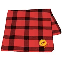 Buffalo Plaid Fleece Blanket
