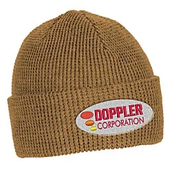 Waffle Knit Cuff Beanie
