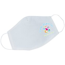 Brushed Cotton Twill Face Mask - Full Color