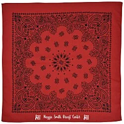 Austin Paisley Bandana - 27" x 27"
