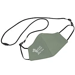 Comfy 2-Ply Face Mask with Lanyard