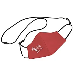 Comfy 2-Ply Face Mask with Lanyard