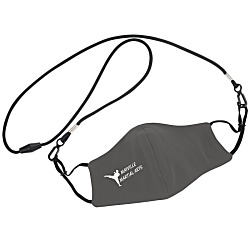 Comfy 2-Ply Face Mask with Lanyard - Youth