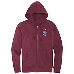 Ultimate 8.3 oz. CVC Fleece Full-Zip Hoodie - Men's - Embroidered