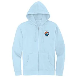 Ultimate 8.3 oz. CVC Fleece Full-Zip Hoodie - Men's - Embroidered