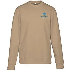 Ultimate 8.3 oz. CVC Fleece Crew - Embroidered