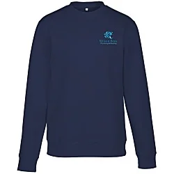 Ultimate 8.3 oz. CVC Fleece Crew - Embroidered
