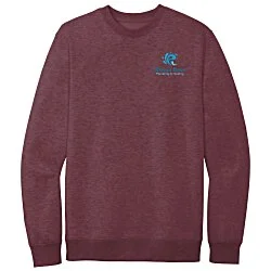 Ultimate 8.3 oz. CVC Fleece Crew - Embroidered