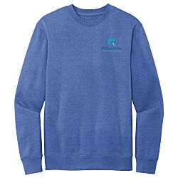 Ultimate 8.3 oz. CVC Fleece Crew - Embroidered