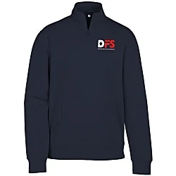 Ultimate 8.3 oz CVC Fleece 1/4-Zip Pullover - Men's - Embroidered