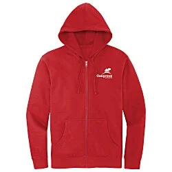 Ultimate 8.3 oz. CVC Fleece Full-Zip Hoodie - Men's - Screen
