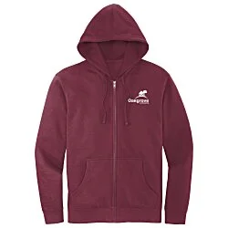 Ultimate 8.3 oz. CVC Fleece Full-Zip Hoodie - Men's - Screen