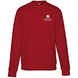 Ultimate 8.3 oz. CVC Fleece Crew - Screen