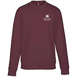 Ultimate 8.3 oz. CVC Fleece Crew - Screen