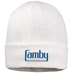 Sherpa Lined Knit Cuff Beanie