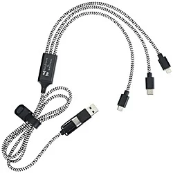 All Over Braided Charging Cable - 24 hr