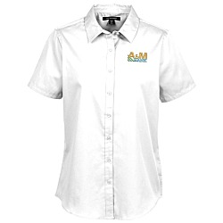 Stain Repel Short Sleeve Twill Shirt - Ladies'