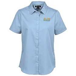 Stain Repel Short Sleeve Twill Shirt - Ladies'