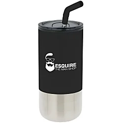 Lagom Tumbler with Stainless Straw - 16 oz.