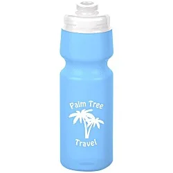 Cruiser Sport Bottle with Flip Drink Lid - 24 oz. - Translucent