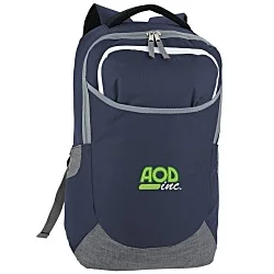 Maddox Laptop Backpack - Embroidered