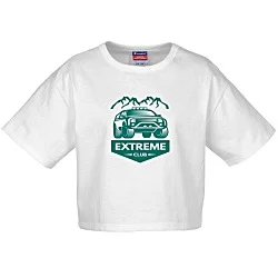 Champion Cropped Reverse Weave T-Shirt - Ladies'