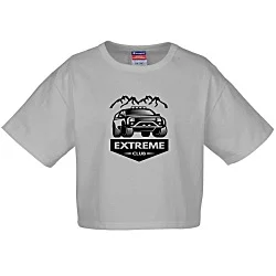 Champion Cropped Reverse Weave T-Shirt - Ladies'