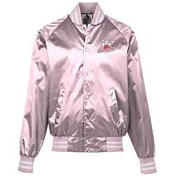 Satin Baseball Jacket