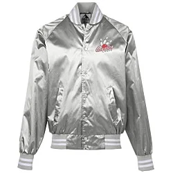 Satin Baseball Jacket