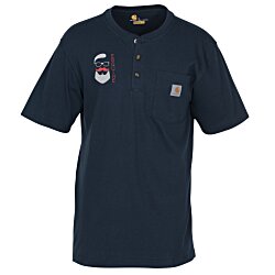 Carhartt Henley T-Shirt - Embroidered