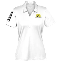 adidas Floating 3-Stripes Polo - Ladies'