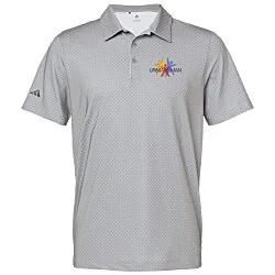 adidas Diamond Dot Print Polo