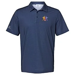 adidas Diamond Dot Print Polo