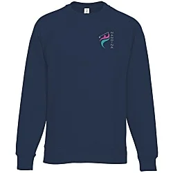 Independent Trading Co. Icon Lightweight Loopback Terry Crewneck Sweatshirt - Embroidered