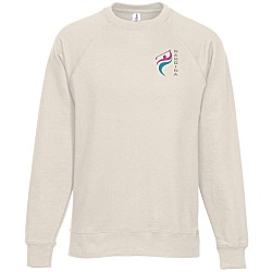 Independent Trading Co. Icon Lightweight Loopback Terry Crewneck Sweatshirt - Embroidered