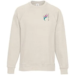 Independent Trading Co. Icon Lightweight Loopback Terry Crewneck Sweatshirt - Embroidered
