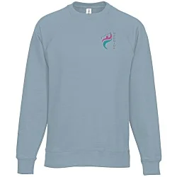 Independent Trading Co. Icon Lightweight Loopback Terry Crewneck Sweatshirt - Embroidered