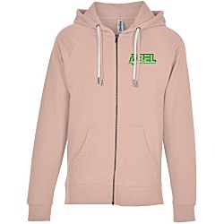 Independent Trading Co. Icon Lightweight Loopback Terry Zip Hoodie - Embroidered