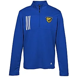 adidas 3-Stripes Double Knit 1/4-Zip Pullover - Men's