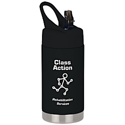 Fun Size Vacuum Bottle with Straw Lid - 12 oz.