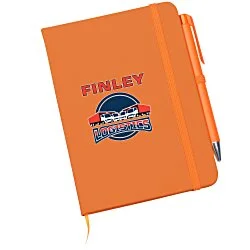 TaskRight Afton Notebook with Pen - Full Color